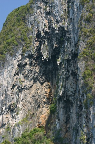 Ko Phetra West Side Cliff by Claire